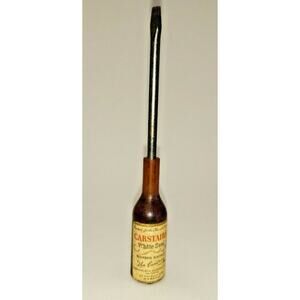 Vintage advertising pocket screwdriver carstairs whiskey new york 3.75" long